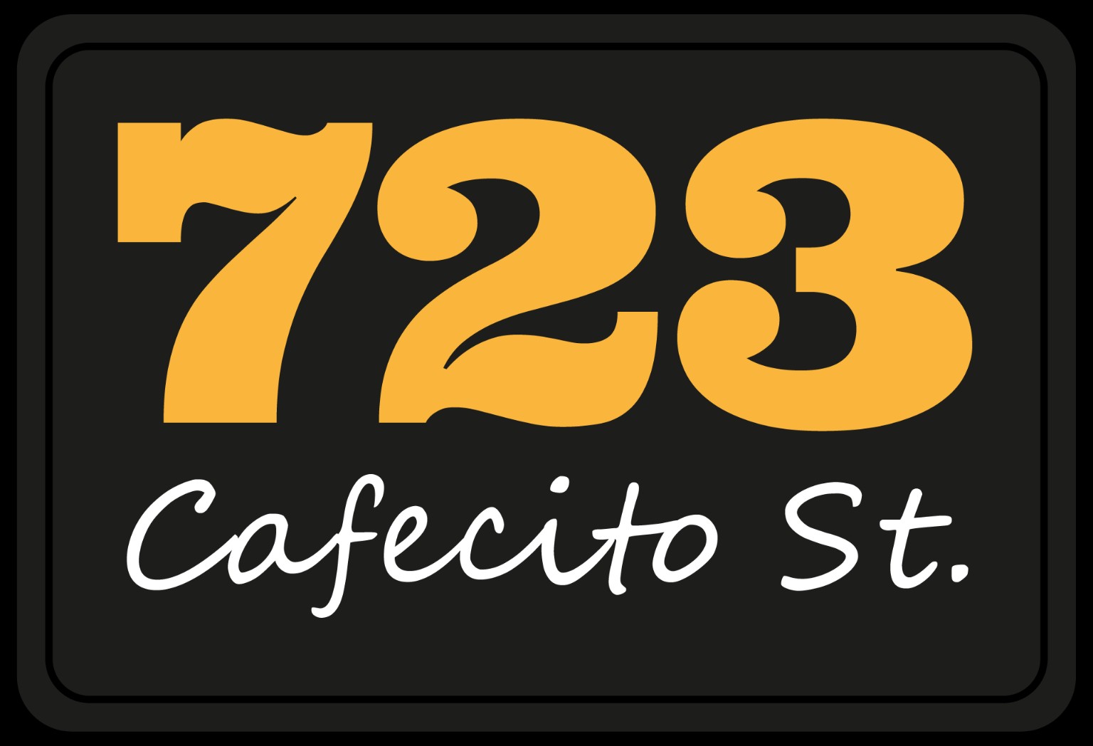 723 Cafecito St.